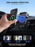 MOKPR 15W 16 15 14/13/13 Pro/12 pro/12/11/X/8, S24/S23/S22 Wireless Car Charger, Auto Clamping Car Charger Dash