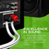 GearIT Pro Series 14AWG Speaker Wire Cable (100 Feet) - Great for Home Theater and Car Speakers, White