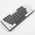 YMDK 117 PBT Double Shot Keycaps, ANSI ISO OEM Profile Pudding Keycaps for MX Mechanical Keyboard 61 68 87 104