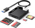UGREEN SD Card Reader USB 3.0 Card Hub Adapter 5Gbps Read 4 Cards