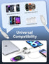 RORRY 10,000mAh 30W Pack 17/16/15/14/13/12, Portable Charger, Fast Charging Power Bank with Built-in Retractable