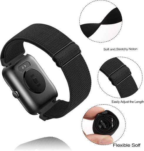 Quick Release Nylon Watch Band Compatible with SKG V7 Pro/SKG V7 Smartwatch