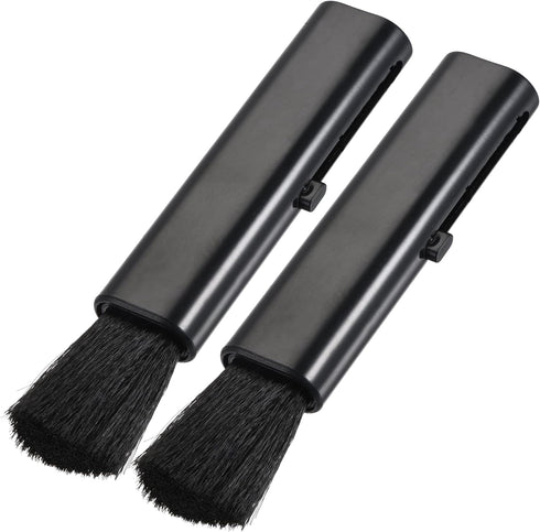 MECCANIXITY 2 Pack Soft Bristle Computer Cleaning Brush Tools for Keyboard, Camera Lens, Electronics