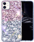 Bonitec iPhone 11 Case, 3D Glitter Sparkle Bling Case for Women, Luxury Shiny Crystal Rhinestone Cover