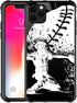 CARLOCA iPhone 12 Mini Case, Baseball Catcher at Home Pattern Design, Shockproof Anti-Scratch for Boys