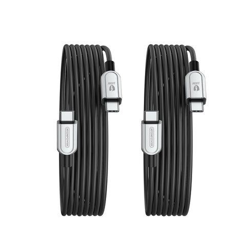 NTONPOWER 10FT USB C Cable 2-Pack, 100W Type C to Type C Fast Charging Cable for MacBook Pro/Air, iPad Pro, Samsung