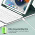 iPad 9th/8th/7th Generation (2021/2020/2019) 10.2 inch Case with Detachable Wireless Bluetooth Keyboard, Dark Green