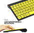 Full Size Large Print 2.4g Wireless Keyboard and Mouse with Oversized Print for Kids, Visually Impaired, Low Vision