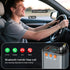 SEANCHEER 69W 2 5.3 MP3 Car Bluetooth Adapter & Car Charger USB C, Cigarette Lighter Adapter with Retractable Cables