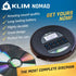 KLIM MP3 Nomad - Portable CD Player with Long-Lasting Battery - with Headphones - Radio FM - Compatible CD Player
