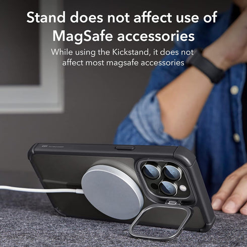 ESR Magnetic Case for iPhone 14 Pro Max, Full-Body Military-Grade Drop Proof with Built-in Screen Protector