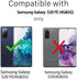 Galaxy S20 FE Case - Grey Silicone Hybrid Protective Wallet Cover with Card Holder for Samsung Galaxy S20 FE