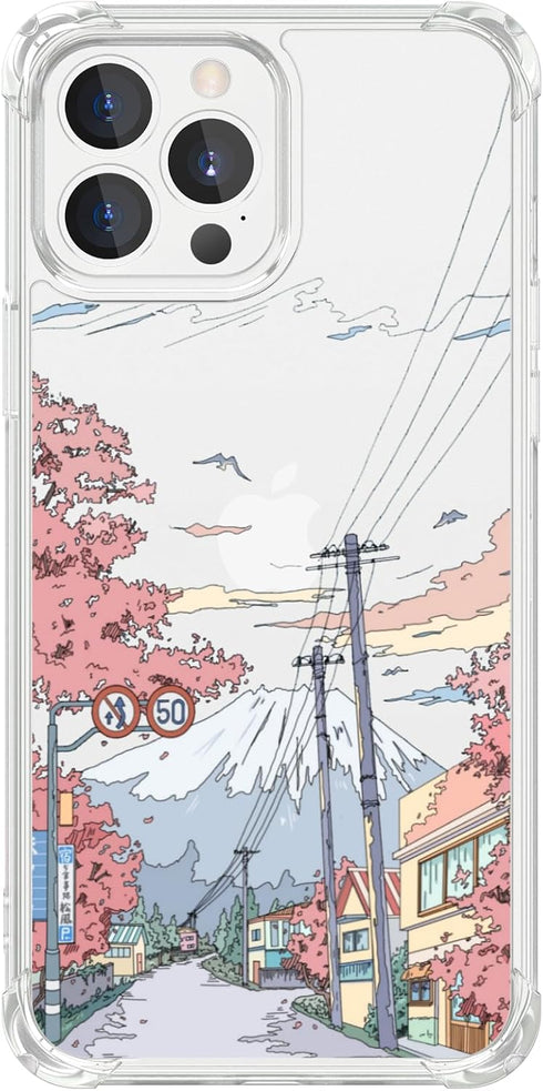 Cute Clear Anime Phone Case for iPhone 14 Pro Max