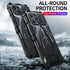 For iPhone 14 Pro Max Case, 6.7'' Shockproof Military-Grade Heavy Duty Protection with Tempered Glass Protector