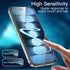 JETech Screen Protector for iPhone 15 Pro Max 6.7-Inch - Bubble Free, Tempered Glass Film, Easy Installation Tool,