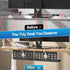 Cinati 2 Pack 32" Cable Management Under Desk Black, Large Cable Management Tray, Under Desk Alloy Steel Wire
