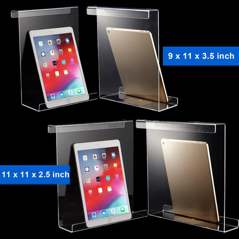 Treadmill Book Holder, Clear Acrylic Reading Rack, Universal Compatible with Kindle, Flat Tablet, eReader