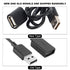 Cuifati 1 Meter Long Bracelet Watch Charger, Portable USB Charging Cable for Smart Bracelet, Black