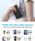 AsperX Portable Phone Charger 15000mAh, 22.5W Fast Charging USB C Battery Pack for iPhone 14/13, iPad, Samsung (Black)