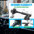 YOZAT [2026 3-in-1 Upgraded Military-Grade Car Phone Holder Mount Ultra-Stable Clamp Grip, Dashboard/Windshield/Air