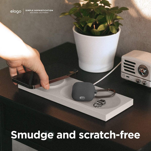 elago Charging Tray Compatible with MagSafe Charger for iPhone 15/14/13/12 models and other wireless charging phones