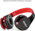 2024 BT6002 Kids Bluetooth Headphones - Wireless, Foldable, 18-Hour Battery for School, PC, Phone, Tablets, TV