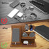 Birthday Gifts for Men, Wood Desk Organizer for Dad, Husband, Phone Docking Station, Nightstand Cool Gifts for Men