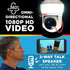 Pro Security Camera with 80 Watt LED Light, Two Way Talk, HD Video WiFi Smart Camera for Indoor Outdoor