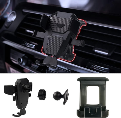 Karltys Car Phone Holder for BMW X3 2018-2021, Air Vent Mount for 4-7 Inch Phones, Hands-Free Thick Case Friendly