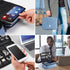 11 inch) Travel Electronics Organizer, Waterproof Cable Organizer Bag for Electronic Accessories Double Layer Large