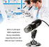 USB Digital Microscope 50X to 1600X, Portable Handheld with Photo Storage Function for Computer and Phone
