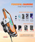 Wireless Car Charger Mount Auto Clamping, 15W Fast Charging Holder for iPhone 15 14 13 12 Pro Max