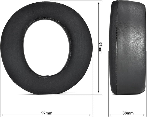 Replacement Ear Pads Cover for PlayStation Pulse Elite Wireless Headset, Cushions with Noise Isolation Foam