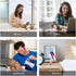 Urmust Cell Phone Stand for Desk Adjustable Foldable Holder for iPhone 15 14 13 12 11 Max Pro Xs Xr X 8 7 6, iPad Mini,