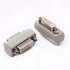 Arnorin DVI Coupler Female to Female Gender Changer Bulkhead Mount Adapter, 2 Pack