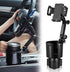 Cup Holder Phone Mount, 2 in 1 Expander for Car Long Arm with 360° Rotation, Cell Phone Holder Compatible with All