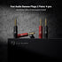 2 Pairs/4 Fosi Audio Banana Plugs for Speaker Wire, PCS Gold Plated Speaker Plugs for Home Audio Stereo