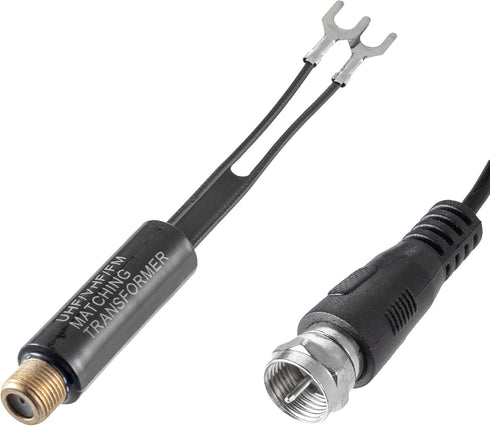 eifagur 75 300 10ft Ohm Ohm Magnetic Base FM Radio Telecopic Antenna with Coaxial Cable for Stereo Receiver Digital HD