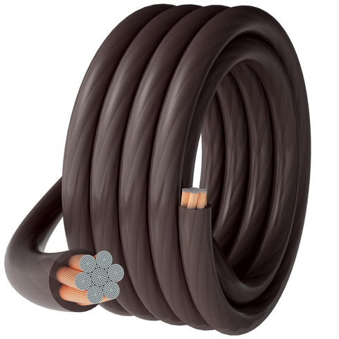 4 Gauge 4 AWG 35 Ft Black Power/Ground Wire Cable, Flexible Soft Touch Welding Battery Cable for Car Audio, Speaker,