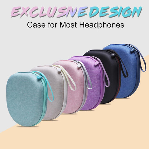 Headphone Headset Case for Sony/JBL/Soundcore/Bose Wireless On-Ear Headphones, Khaki