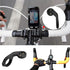 Out-Front Bike Mount Bicycle Extended Mount with Carbon Finish Compatible with Garmin Edge Models