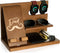 AliveByte Fathers Day for Dad, Dad Birthday Gifts, Wood Phone Docking Station, Nightstand