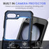 VEGO Galaxy Z Flip 5 Case - Full Body Protection, Screen Protector, Hinge Guard & 360° Ring Kickstand - Navy Blue 2023