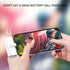 Portable Mini Power Bank Charger for iPhone (Direct Plugin) and USB C Android Device, 4800mAh Emergency Charge