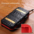 LENSGO Camera Battery Memory Card Case, Water-Resistant Hard Protector for 2 Camera Batteries and 4 SD Cards