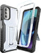 DUOPAL Military Grade Protection Case for Motorola Moto G 2022 (NOT Stylus) with Tempered Glass HD Screen Protector &