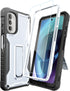 DUOPAL Military Grade Protection Case for Motorola Moto G 2022 (NOT Stylus) with Tempered Glass HD Screen Protector &
