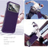 Losin Heat Dissipation Phone Case for iPhone 14 Pro Max, Slim Borderless Shockproof Cover with Window Glass Camera Lens