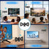 COCOBELA 2026 360 4K 1080p, 16.66FT TV Antenna for Smart TV, Long Range Reception Digital Antenna with Magnetic Base