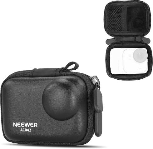 NEEWER Storage Case Compatible with Insta360 GO Ultra, Protective Portable Travel PU